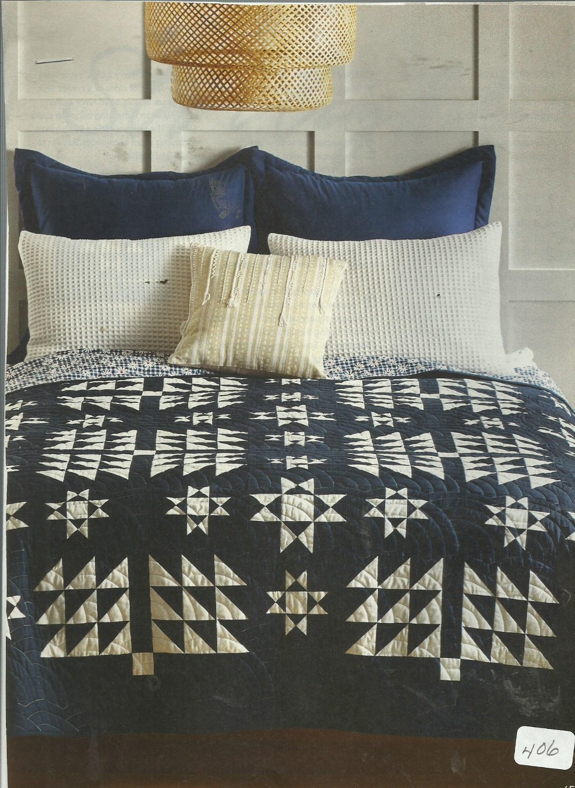 F0004 STARLIGHT QUILT PATTERN/INSTRUCTIONS
