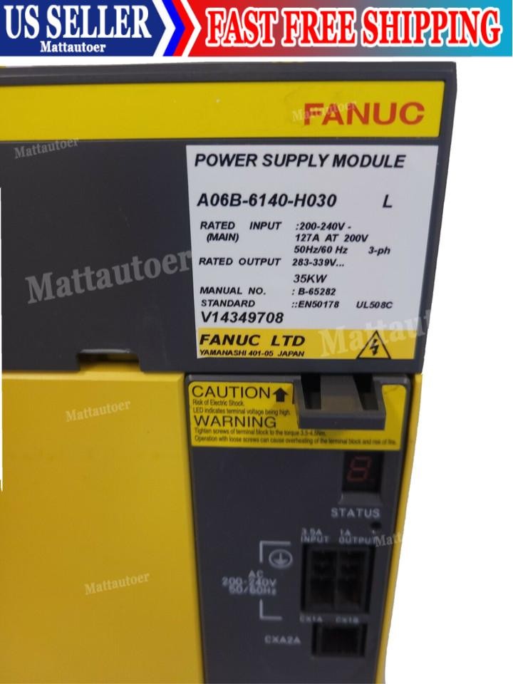 1PC Fanuc A06B-6140-H030 A06B6140H030 New Servo Drive Fast Shipping US Free TAX