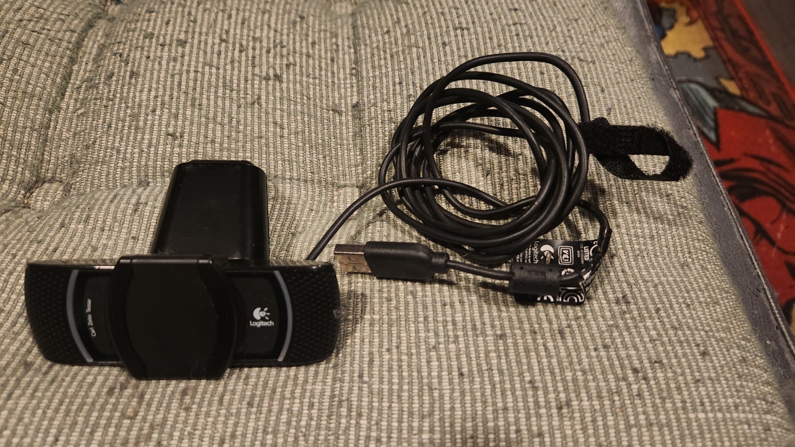 Logitech B910 HD Webcam V-U0021 (860-000289)  Tested & Works