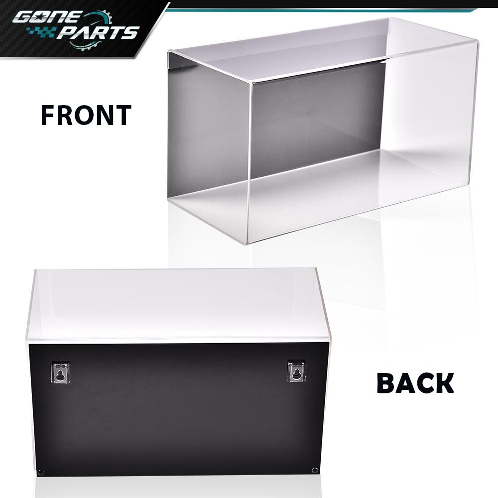Acrylic Wall Mount Horizontal Boxing Glove Display Case Protecting Full Size LJ
