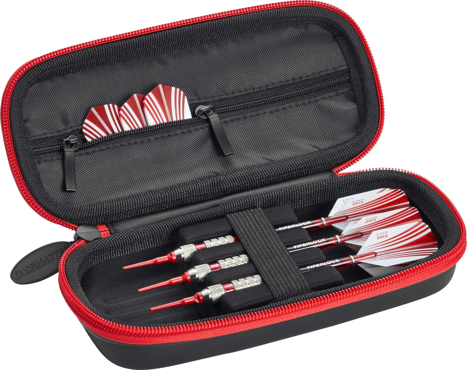 Casemaster Warden Dart Case for Steel and Soft Tip Darts, with a Tough EVA Foam