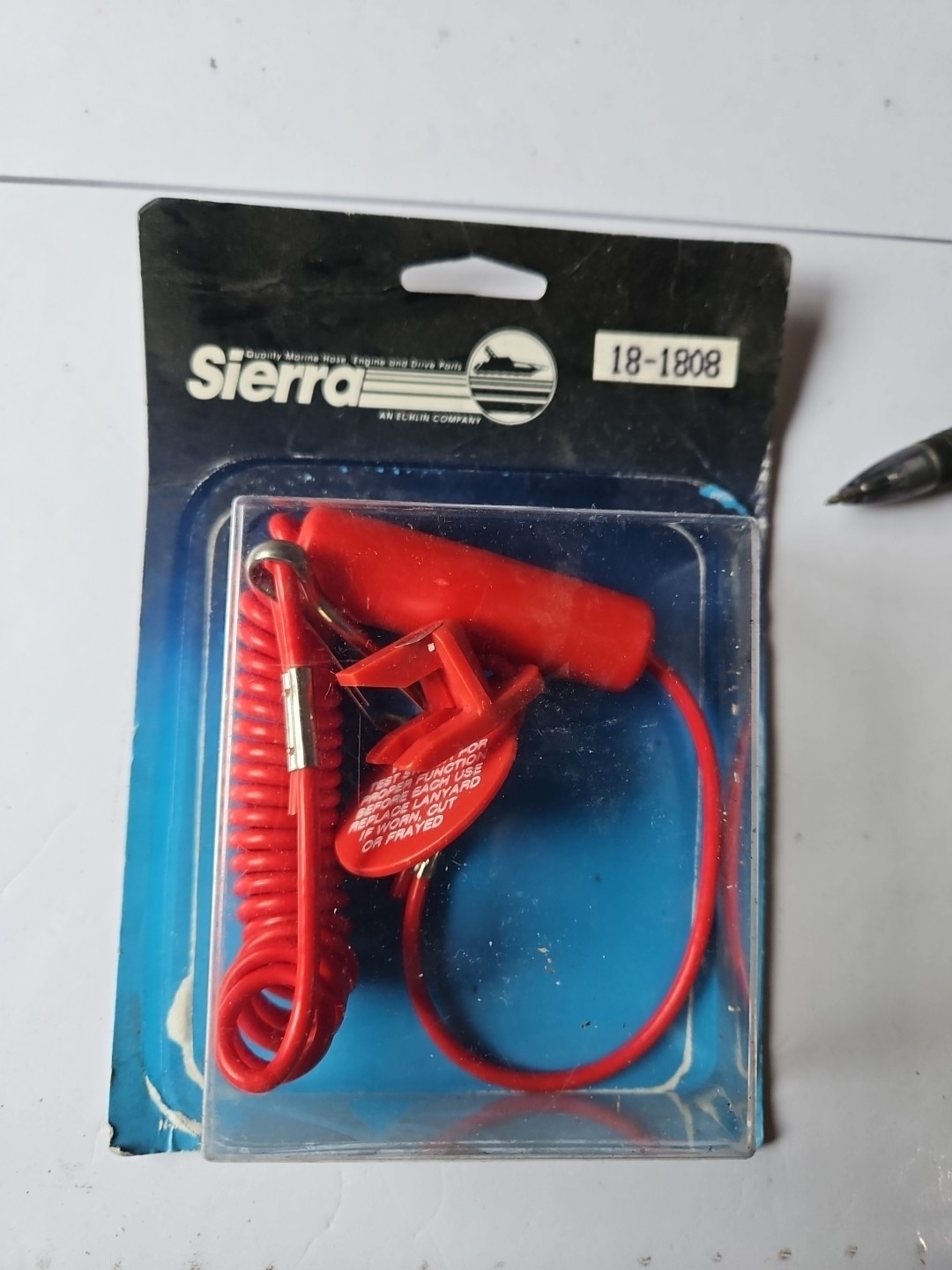 Genuine Sierra Replacement Lanyard 18-1808 For 18-1807 NOS OEM MQ15