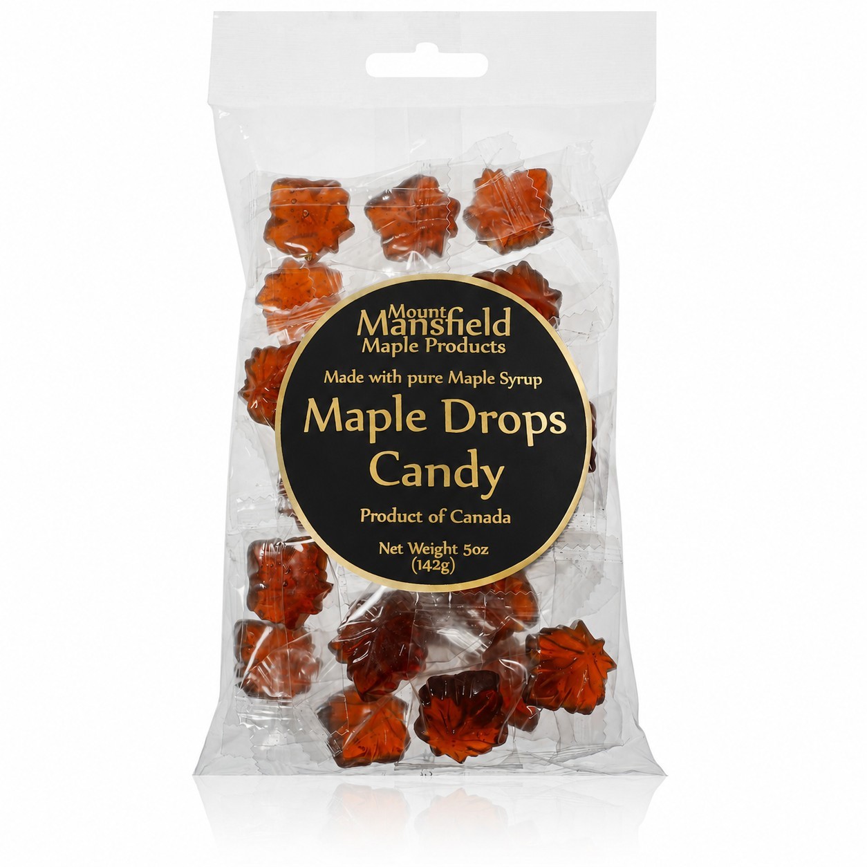 Mansfield Maple Maple Drops Hard Candy