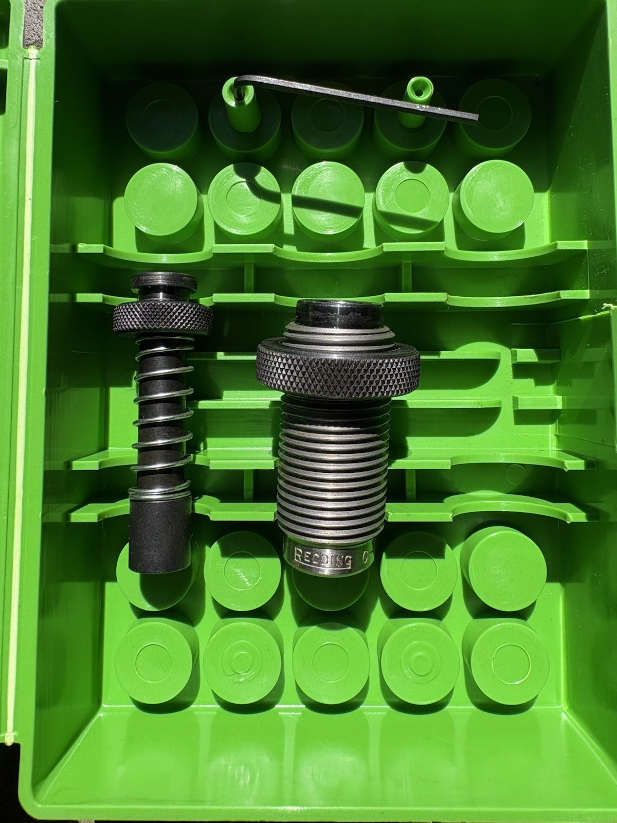 REDDING 40 S&W Carbide G-RX Push Thru Base Sizing Die (96150)