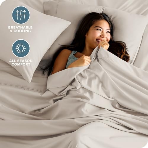 Sheet Set - Luxury 1800 Ultra-Soft Microfiber Bed Sheets - King 14 - Wheat