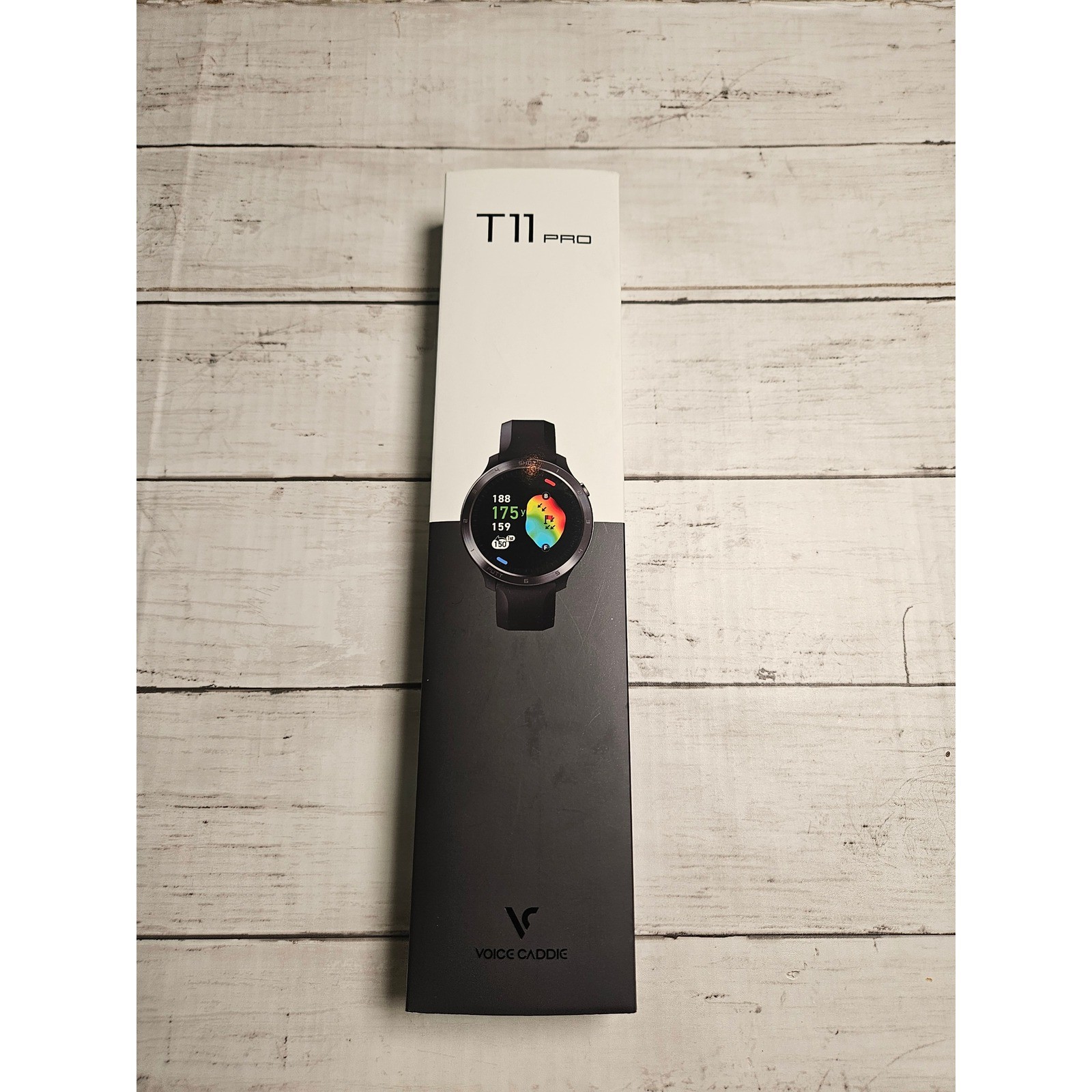 Voice Caddie T11 Pro Premium GPS Golf Watch Super OLED Black in Box