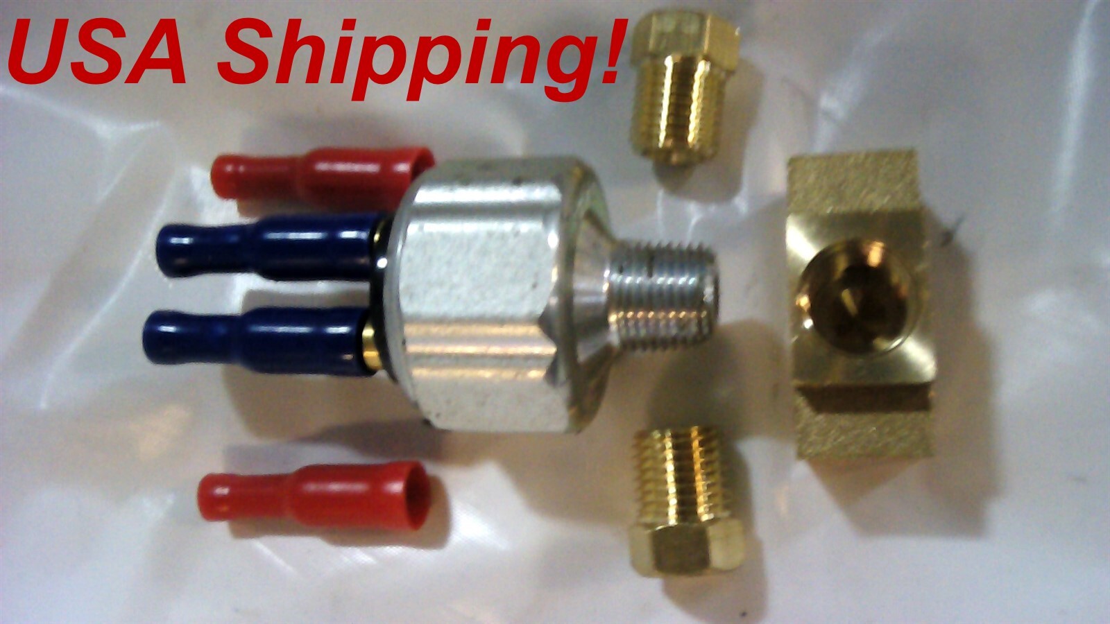 Universal Hydraulic Brake Light Switch Kit 3/16 lines with EZ terminals