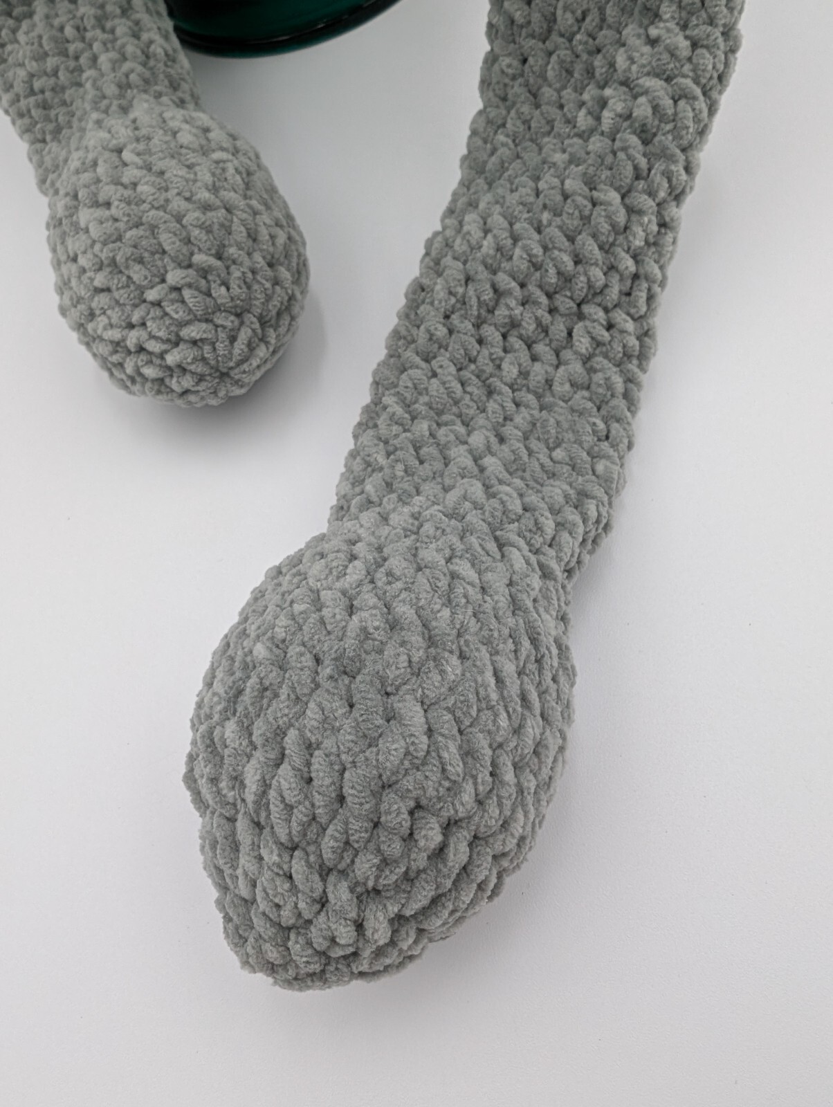 Knottie Hooks Handmade Crochet Elephant Hat with Pop-up Ears - Youth