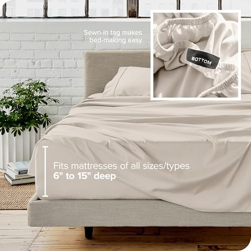 Sheet Set - Luxury 1800 Ultra-Soft Microfiber Bed Sheets - King 14 - Wheat