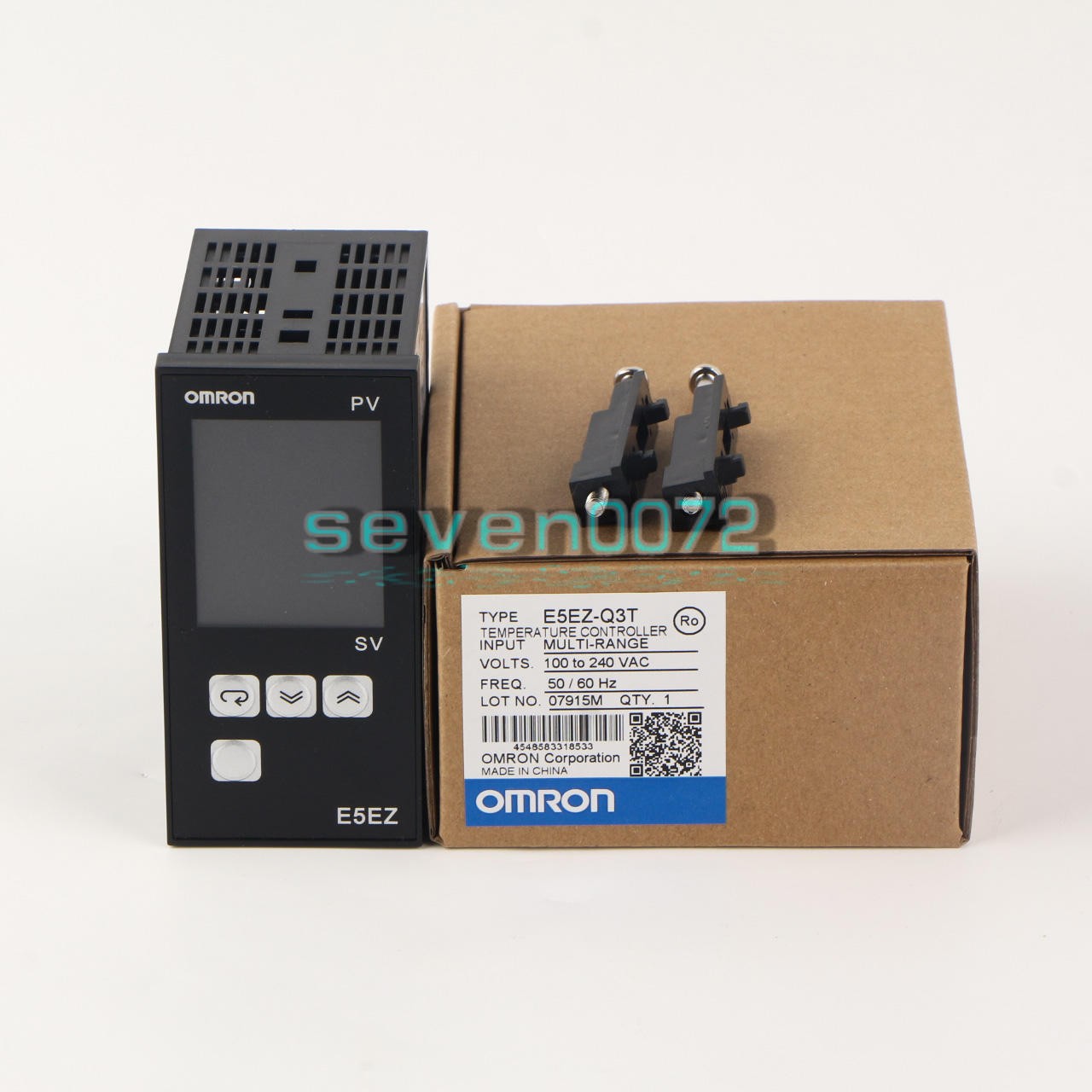 1x New Omron E5EZ-Q3T Temperature Controller 100-240VAC