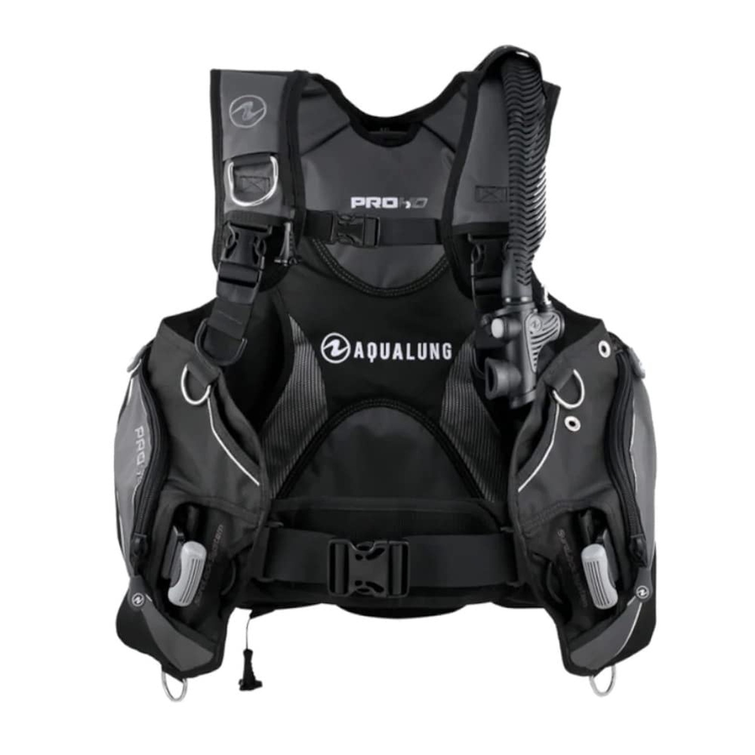 Aqua Lung Pro HD Mens BCD Black/Grey Medium Large
