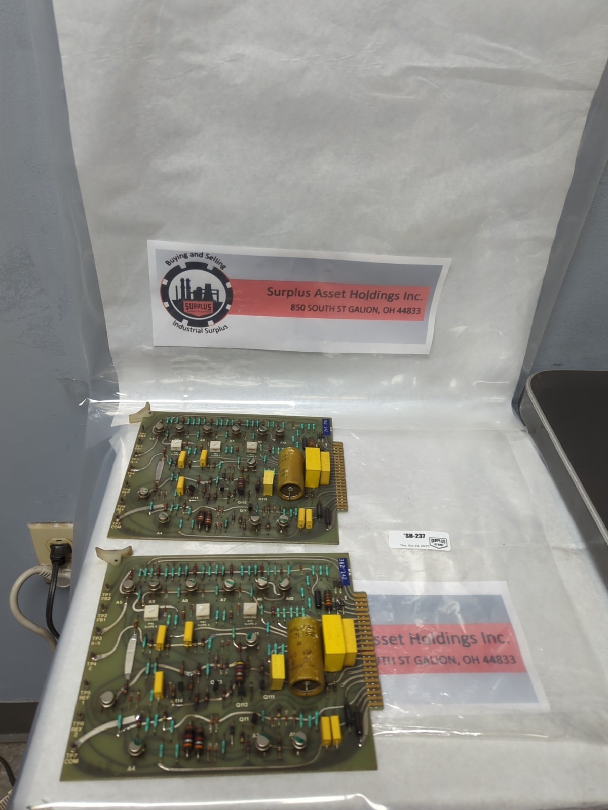 CIRCUIT BOARD,362-142,CIRCUIT BOARD LOT OF 2 PRE-OWNED