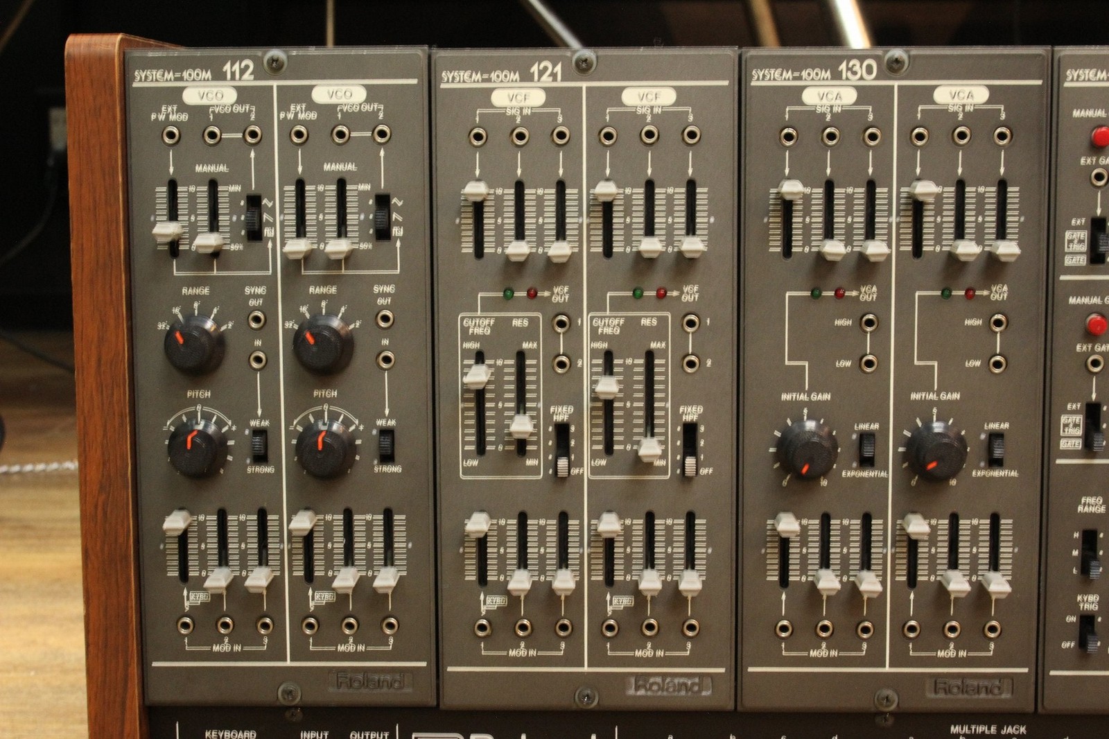 ROLAND SYSTEM-100M D SET with MODEL 181
