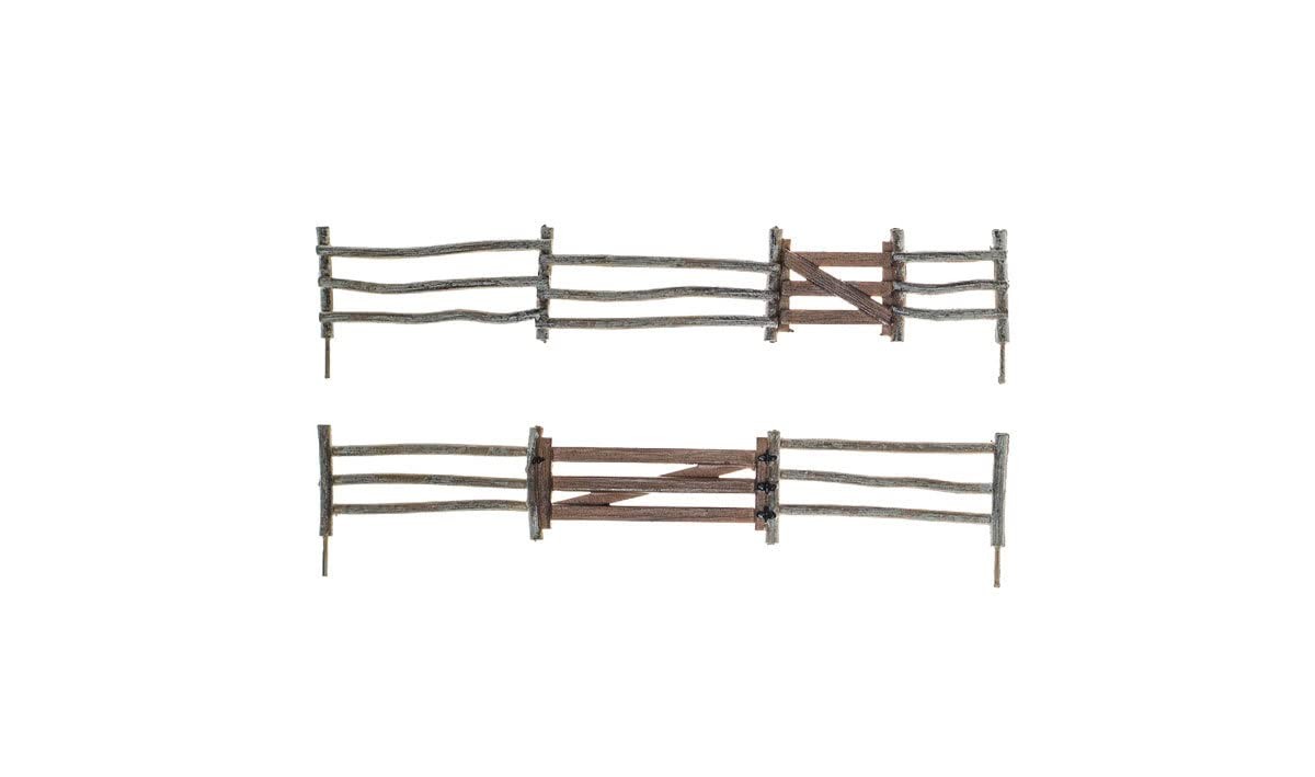 WOODLAND SCENICS Log Fence O Gauge A3001