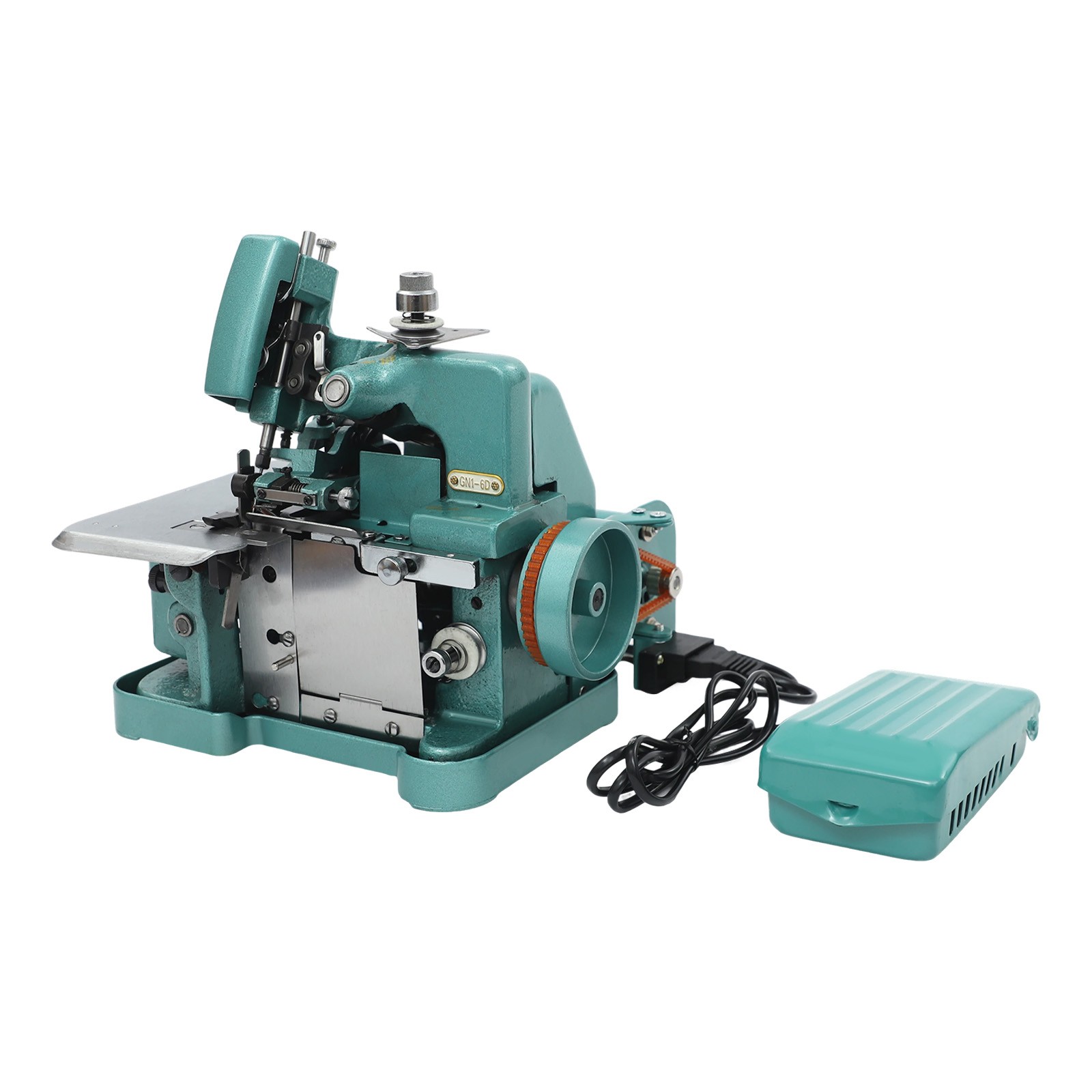 110V Overlock Machine, 150W Overedging Sewing Machine, Green Overlock Machine