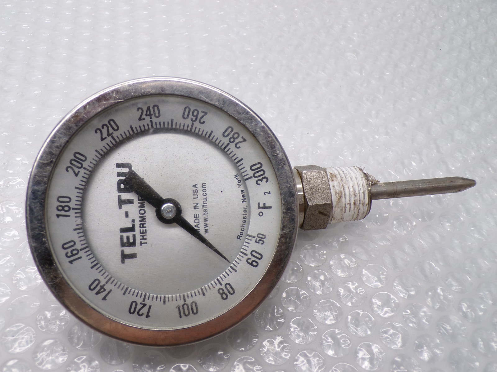 TEL-TRU THERMOMETER 50-300F UNMP