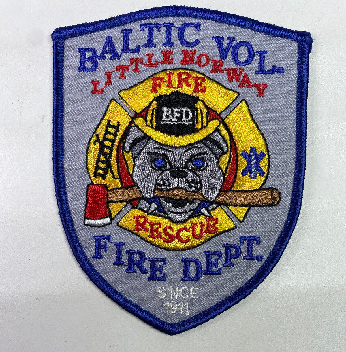 Baltic Volunteer Fire Rescue Little Norway South Dakota Patch