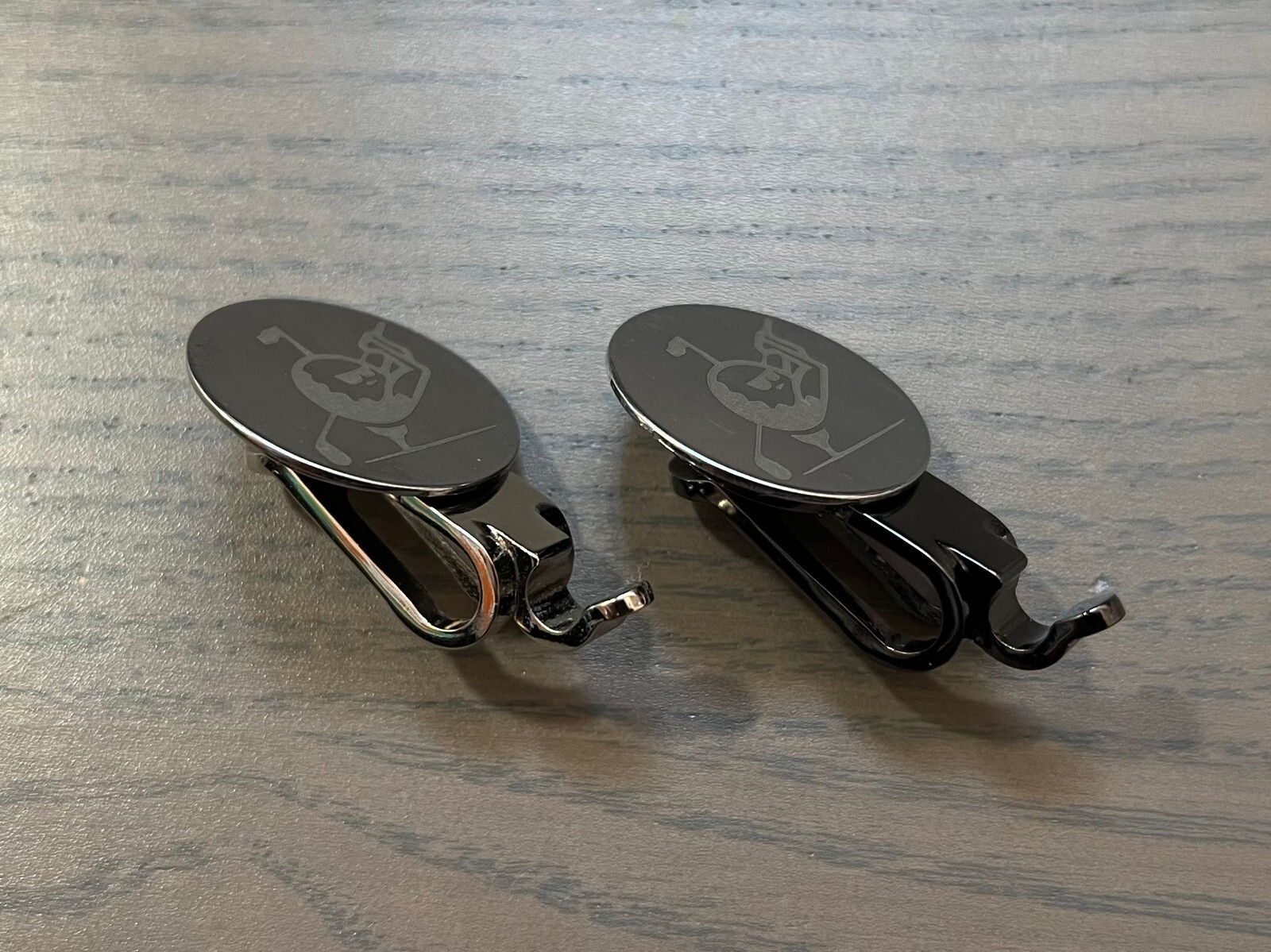 Golf Hat Clip with Magnetic Ball Marker and Tee Holder COMBO PACK