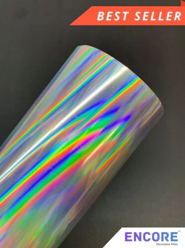 Encore® EFX21 Rainbow Holographic Vinyl for Decals/Stickers - MADE IN USA