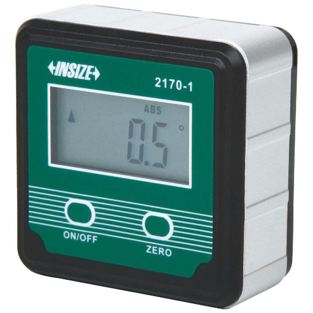 INSIZE 2170-1 Electronic Level,1-7/64" W,2-23/64" L 463D96