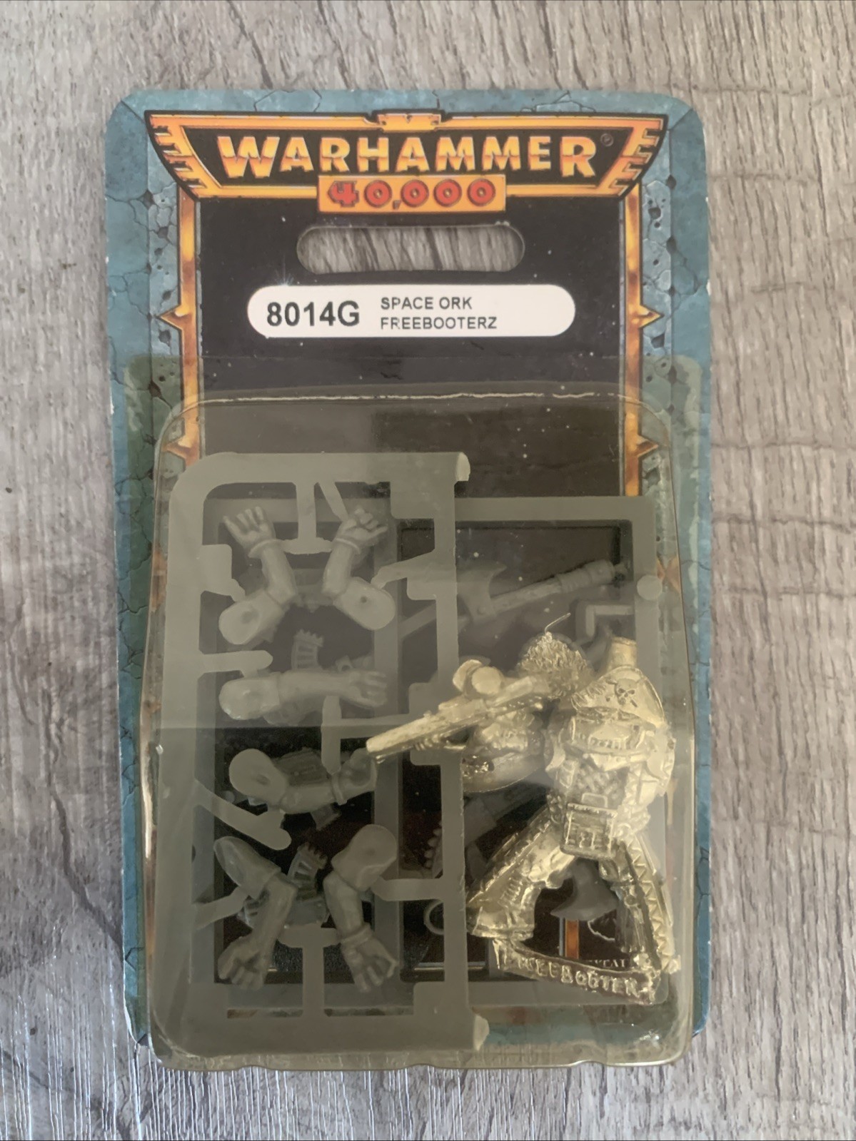 Rogue Trader Space Ork Freebooter Flash Git Nob Freebooterz Blister Sealed OOP