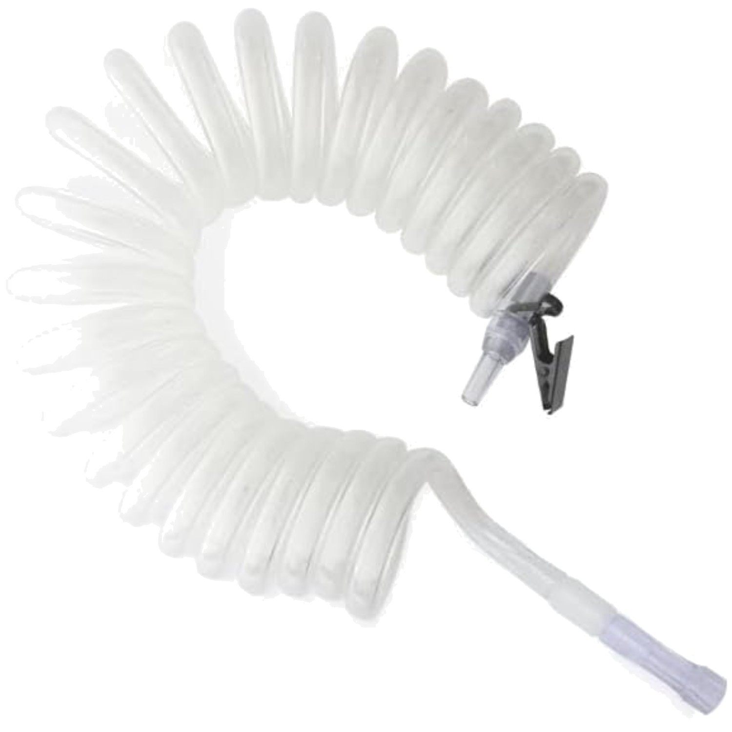 Versatile 15 ft Self-Retracting Oxygen Line with Connector & Clip Included