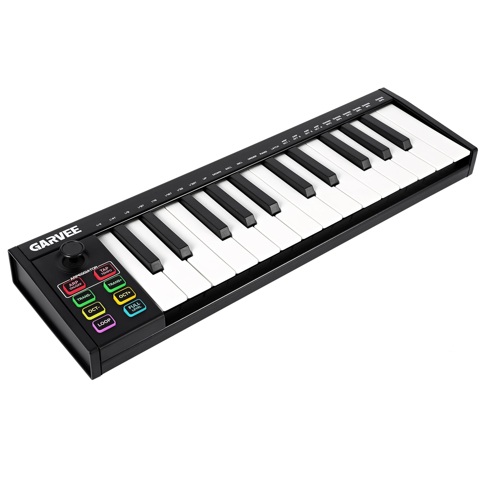 MIDI Keyboard 25 Key, USB MIDI Controller, ABS Keyboard with DAW Integration,...