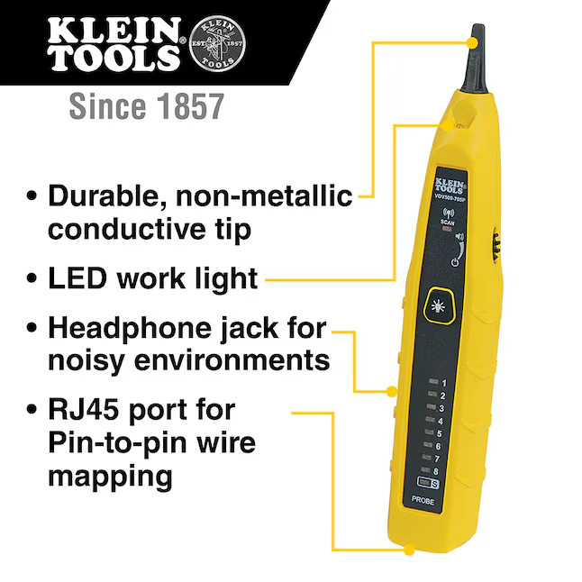 Klein Tools Tone and Probe Test and Trace Kit