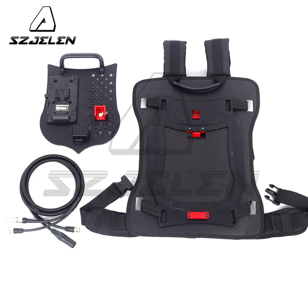 Camera V-mount Battery Power Back With Handle Fixing Plate for ARRI S35 Mini LF