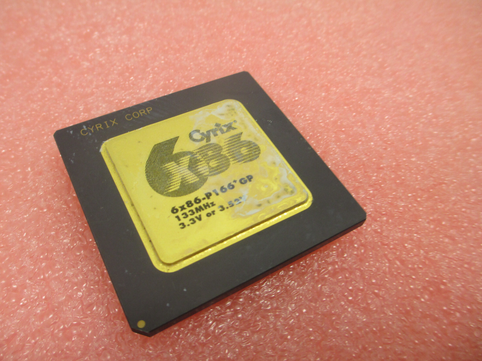 Vintage Cyrix x686 G9KEA637A - 6x86-P166 GP 133MHz 3.3V or 3.52V