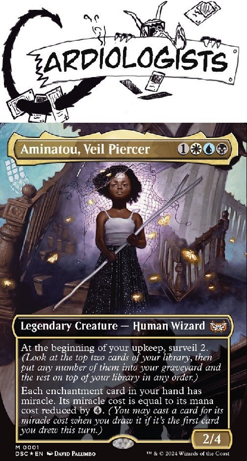 Aminatou, Veil Piercer | Magic the Gathering MTG | Duskmourn Commander DSC | NM