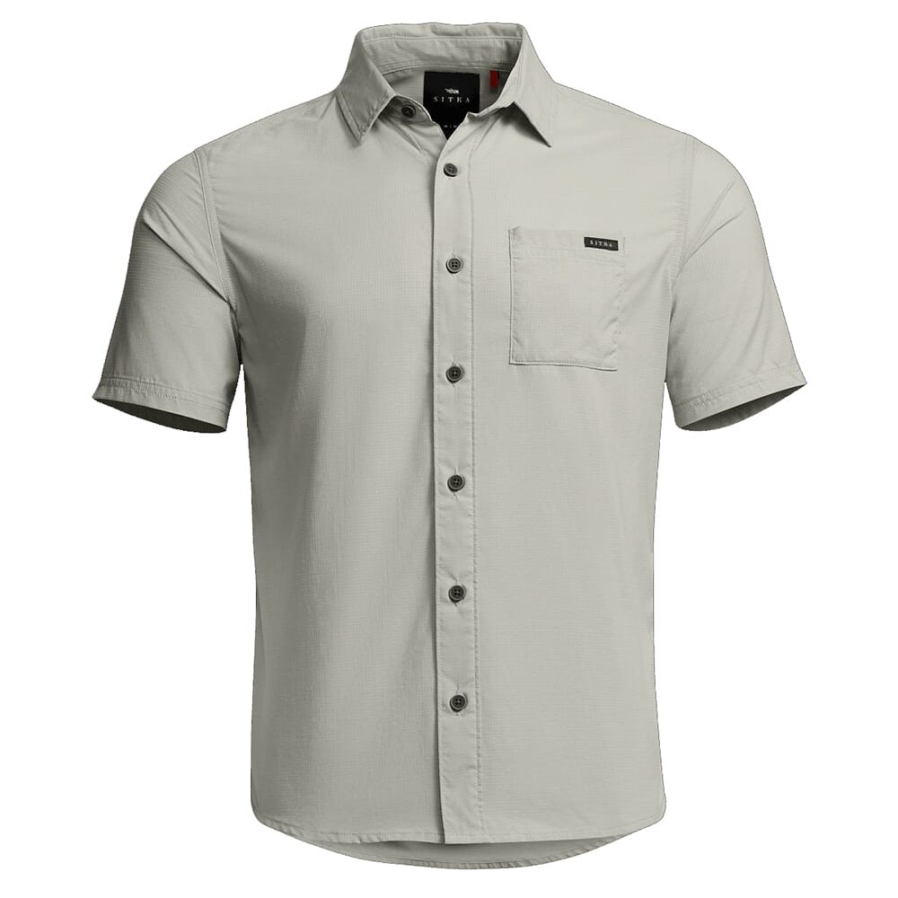 Sitka Gear Mojave SS Shirt Field Gray with Odor Control (600182-FIGG): NEW