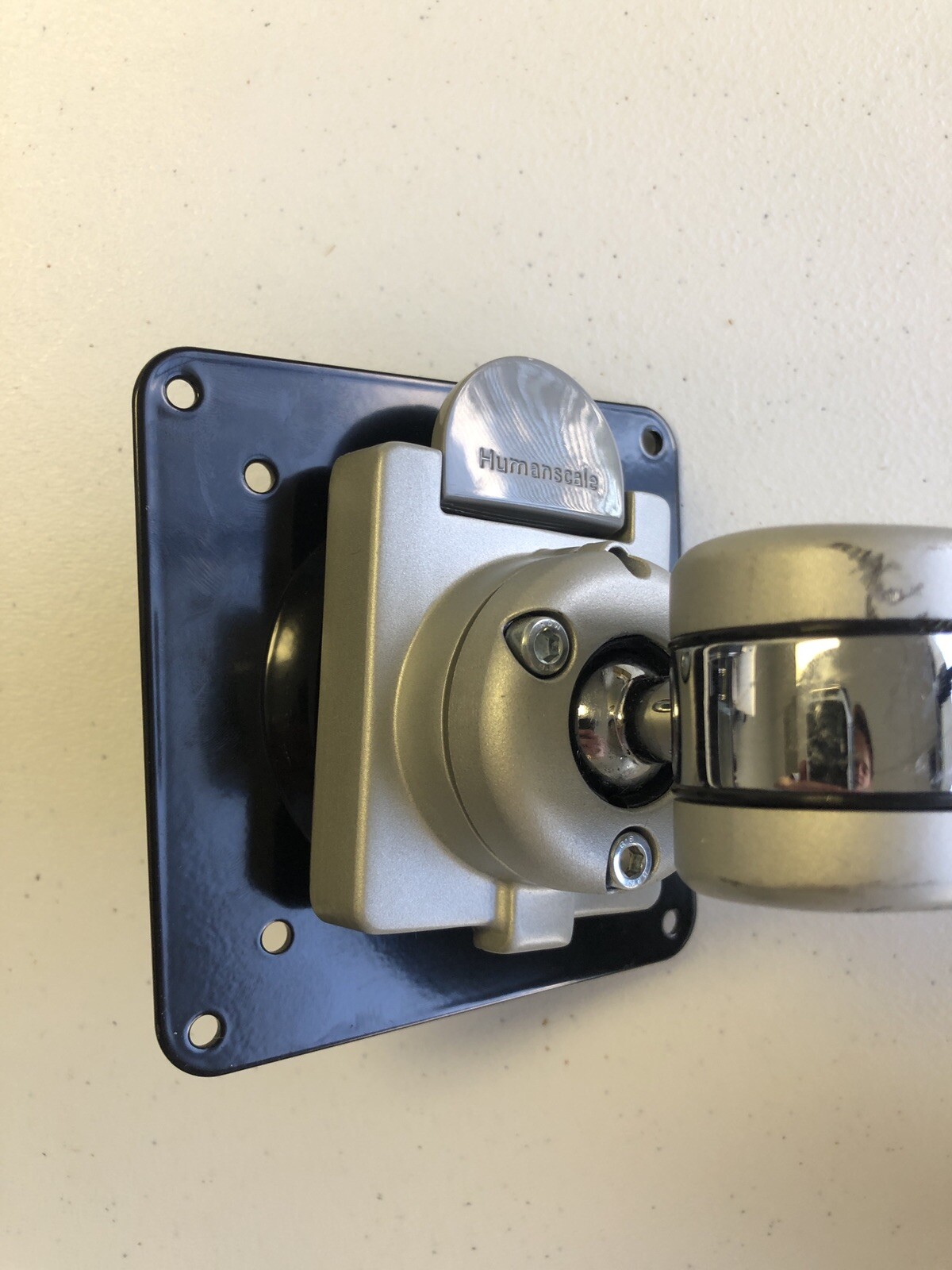 Humanscale M8 Adjustable Articulating Monitor Arm: Bolt Through