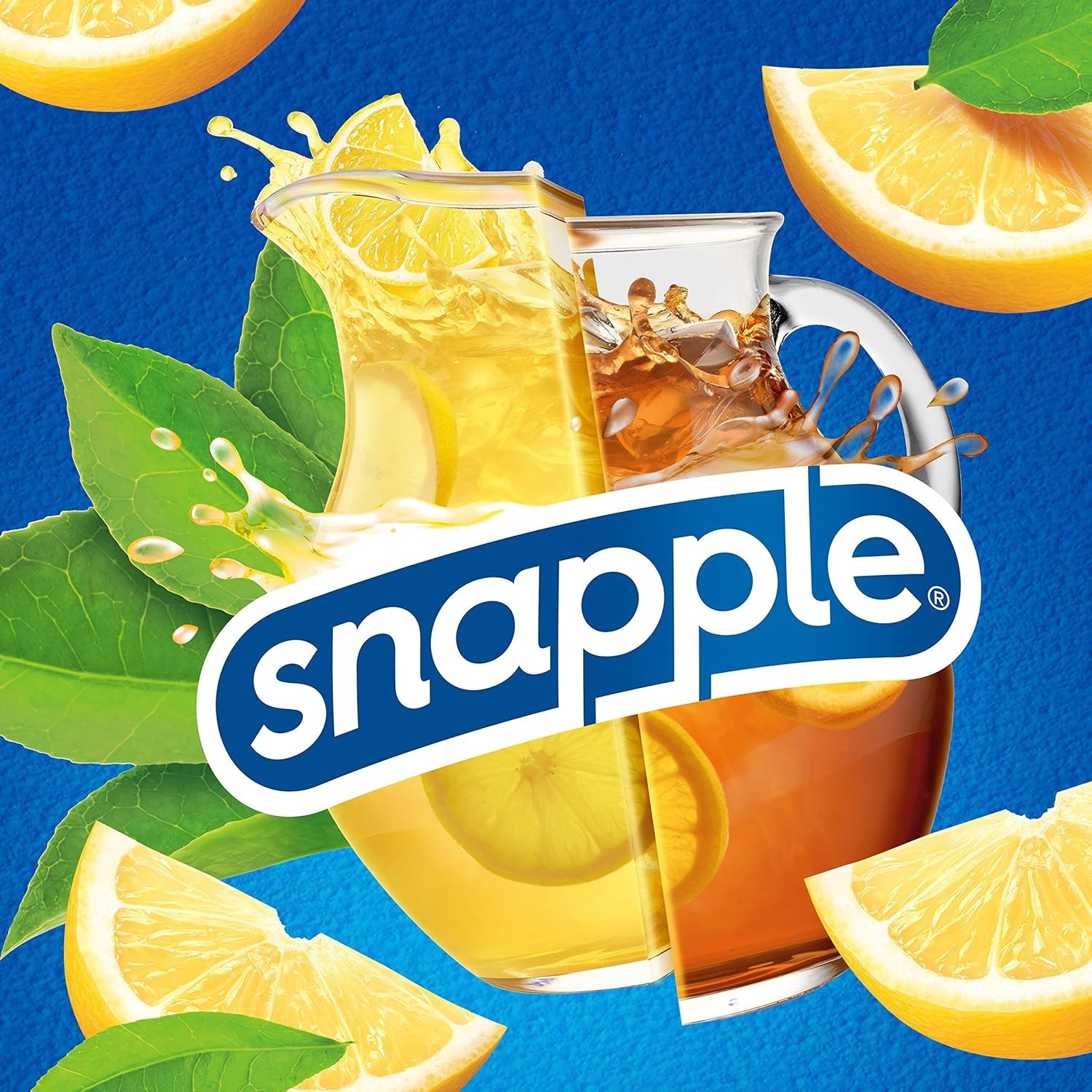 Snapple Zero Sugar Half 'n Tea, 16 fl oz recycled 16 Fl Oz (Pack of 12)
