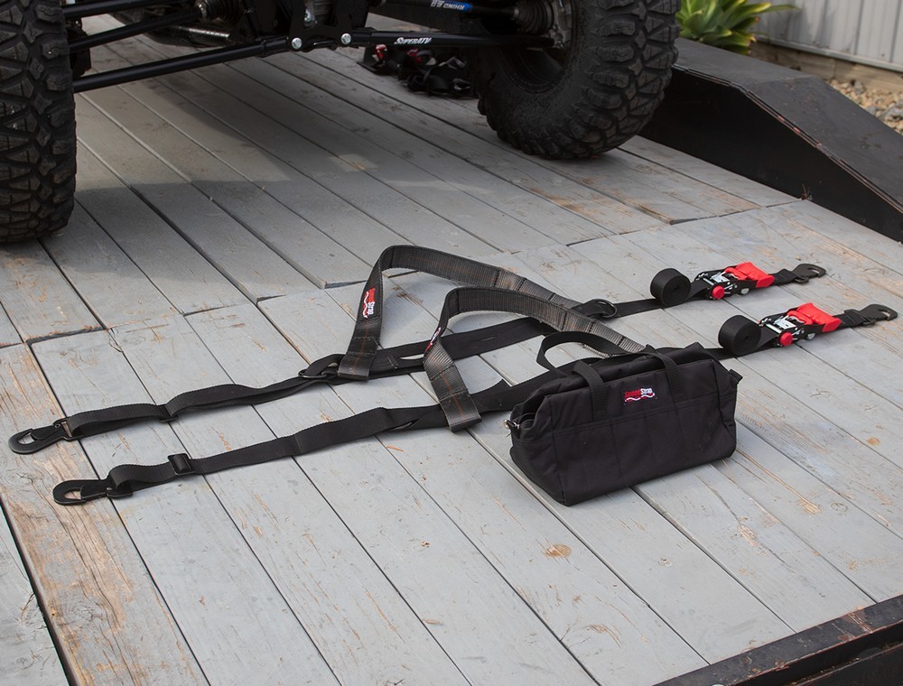 SpeedStrap Essential UTV Tire Bonnet Kit - Black