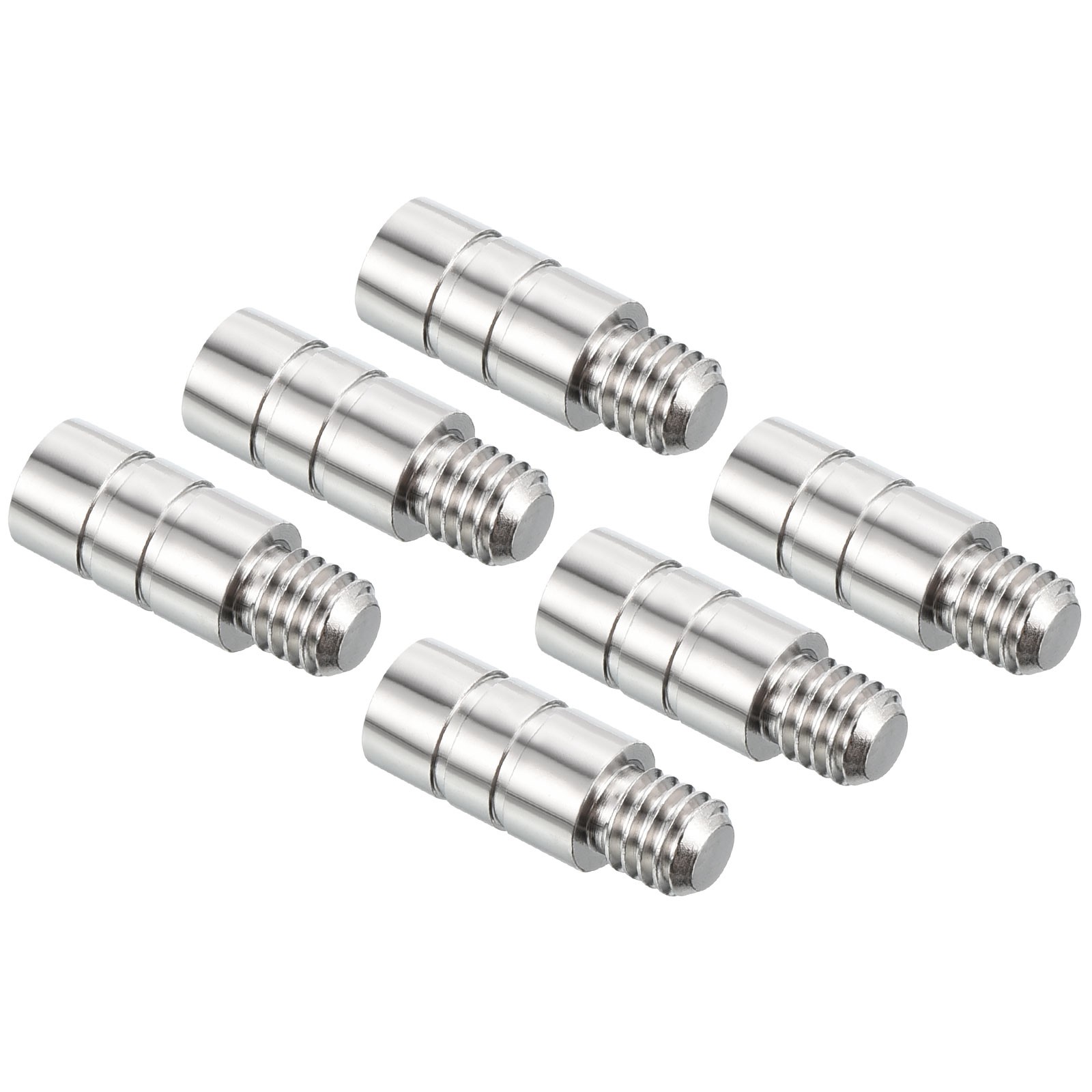 2g Copper Dart Weight Add Accentuator 6 Pcs 16mm 2BA Thread Silver