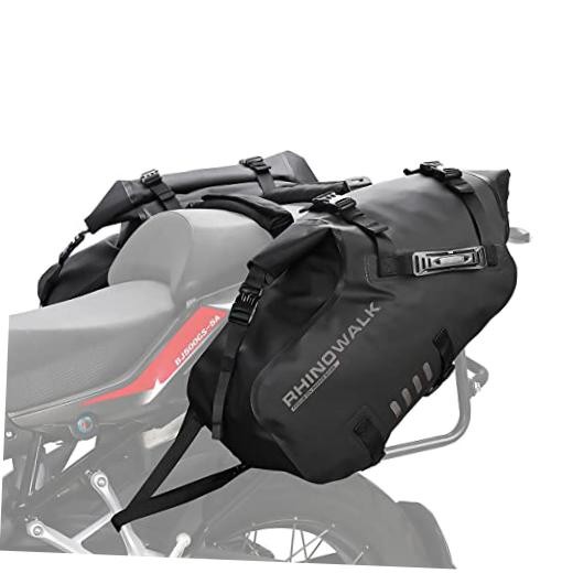 Motorcycle Saddle Bags Waterproof Panniers Motorbike Side Bag 28L