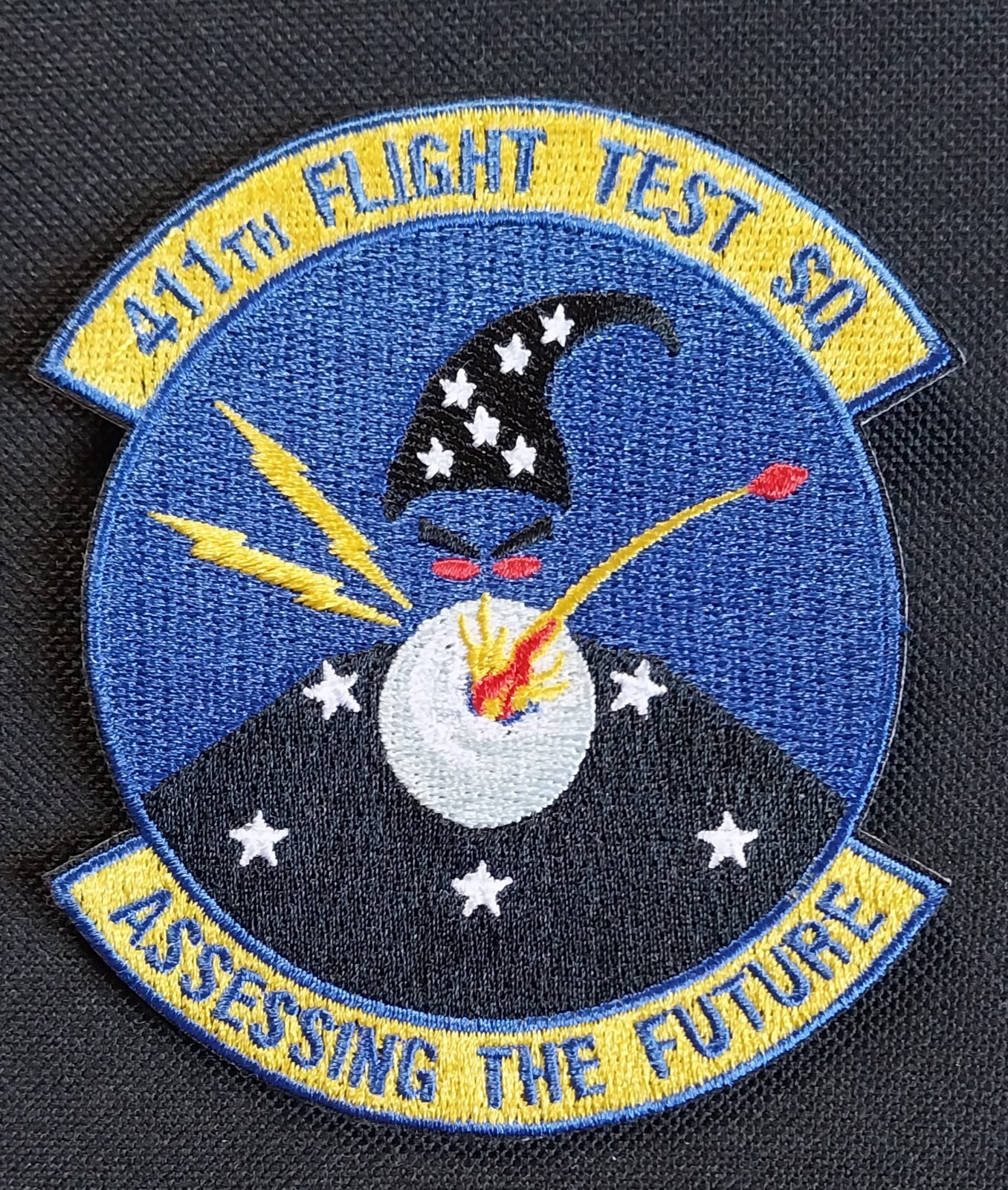 NASA USAF Patch 411th Flight Test Squadron Assessing The Future Wizard Military