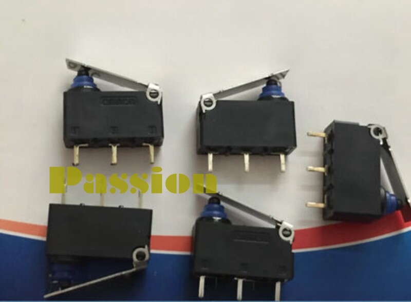 Qty:5 NEW FOR Omron D2HW-A211D Tact Switch micro moving 3-pin with handle