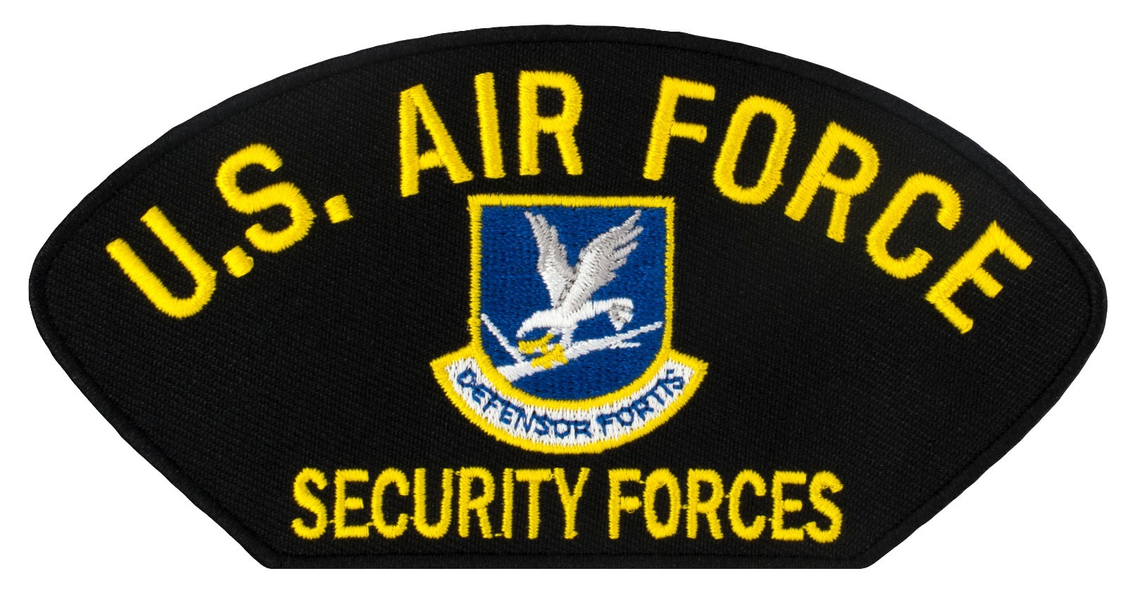 US Air Force - Security Forces Iron-on Embroidered Patch (0005P) FREE SHIP 23498