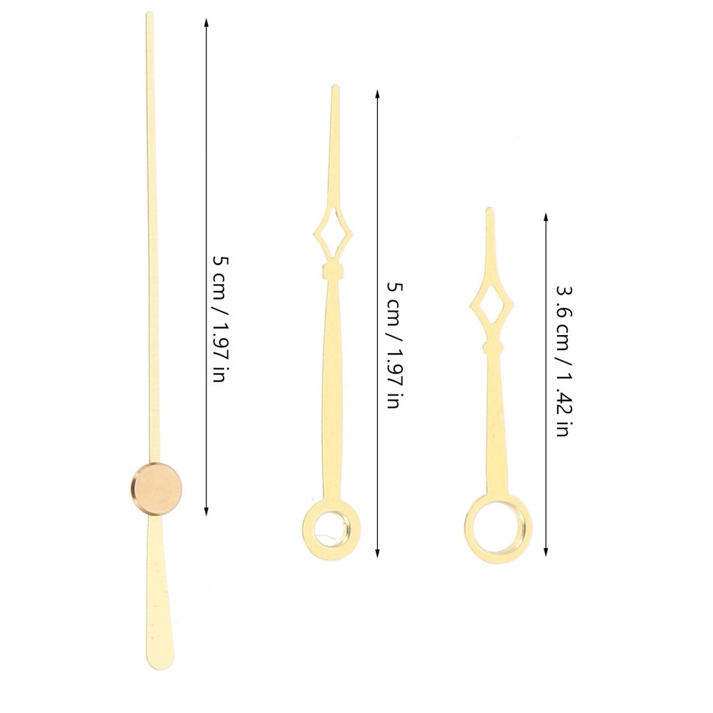 Clock Hand Kit Simple Design Movement Replacement Motor Accessories