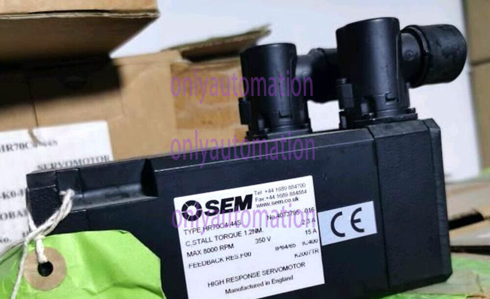 1PCS NEW SEM HR70C4-44S Servo Motor~