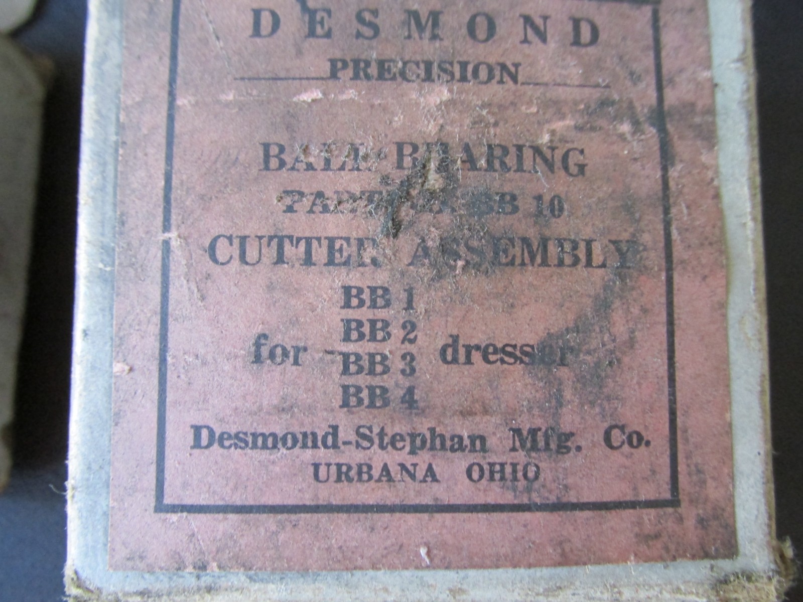 Desmond precision ball bearing bb-10