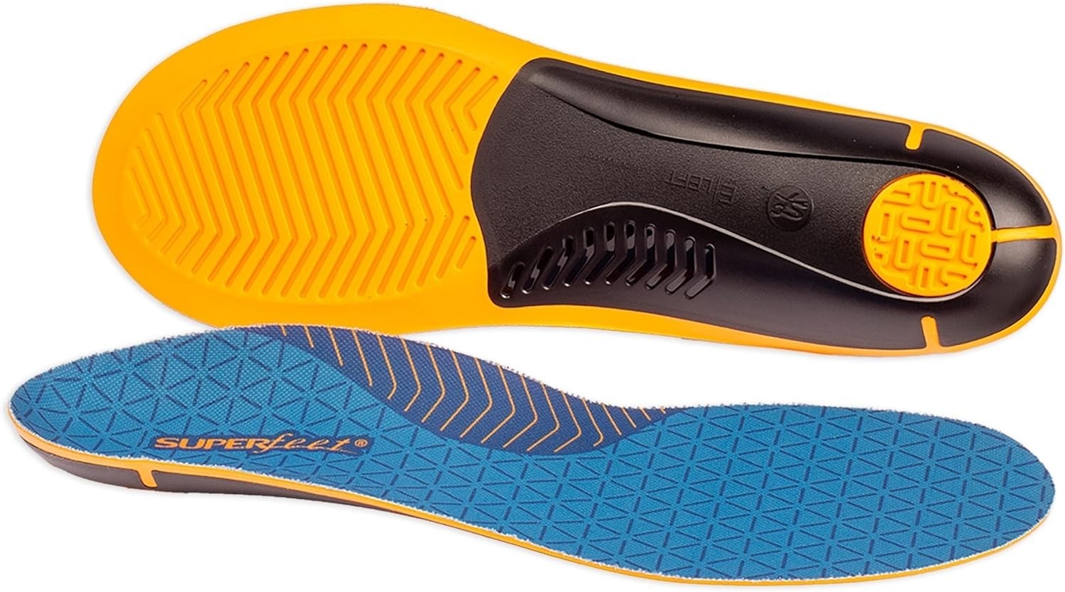 Superfeet Work Slim-Fit Cushion Insoles All Arch Height Men 9.5-11/Women 10.5-12