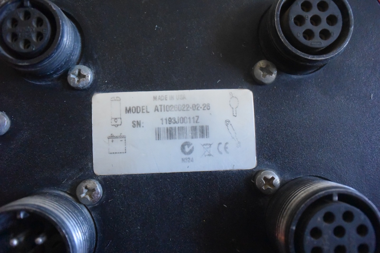 Trimble/Apache Machine Grade Control Panel CB26 & MC Bullseye Laser Receiver