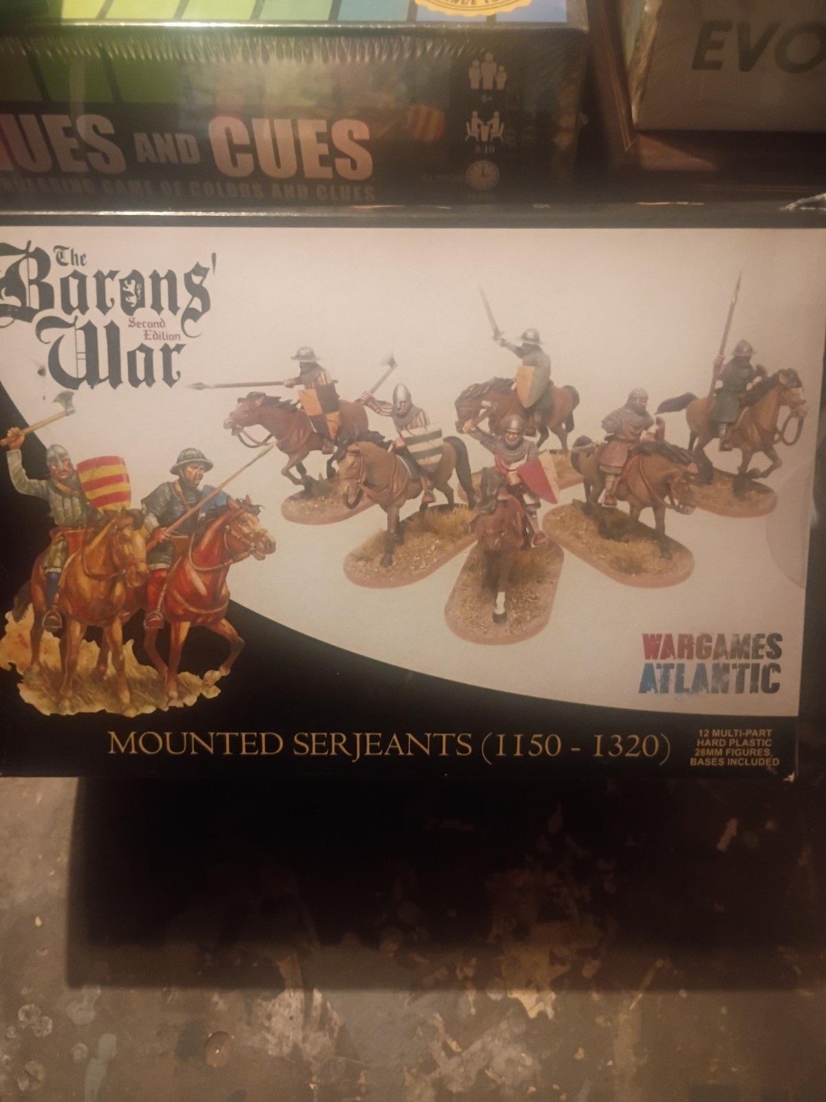 The Barons' War Mounted Serjeants (1150-1320) - Wargames Atlantic - NEW