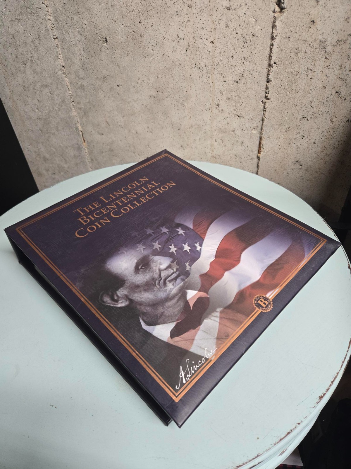 The Lincoln Bicentennial Coin Collection Folder - With Coins