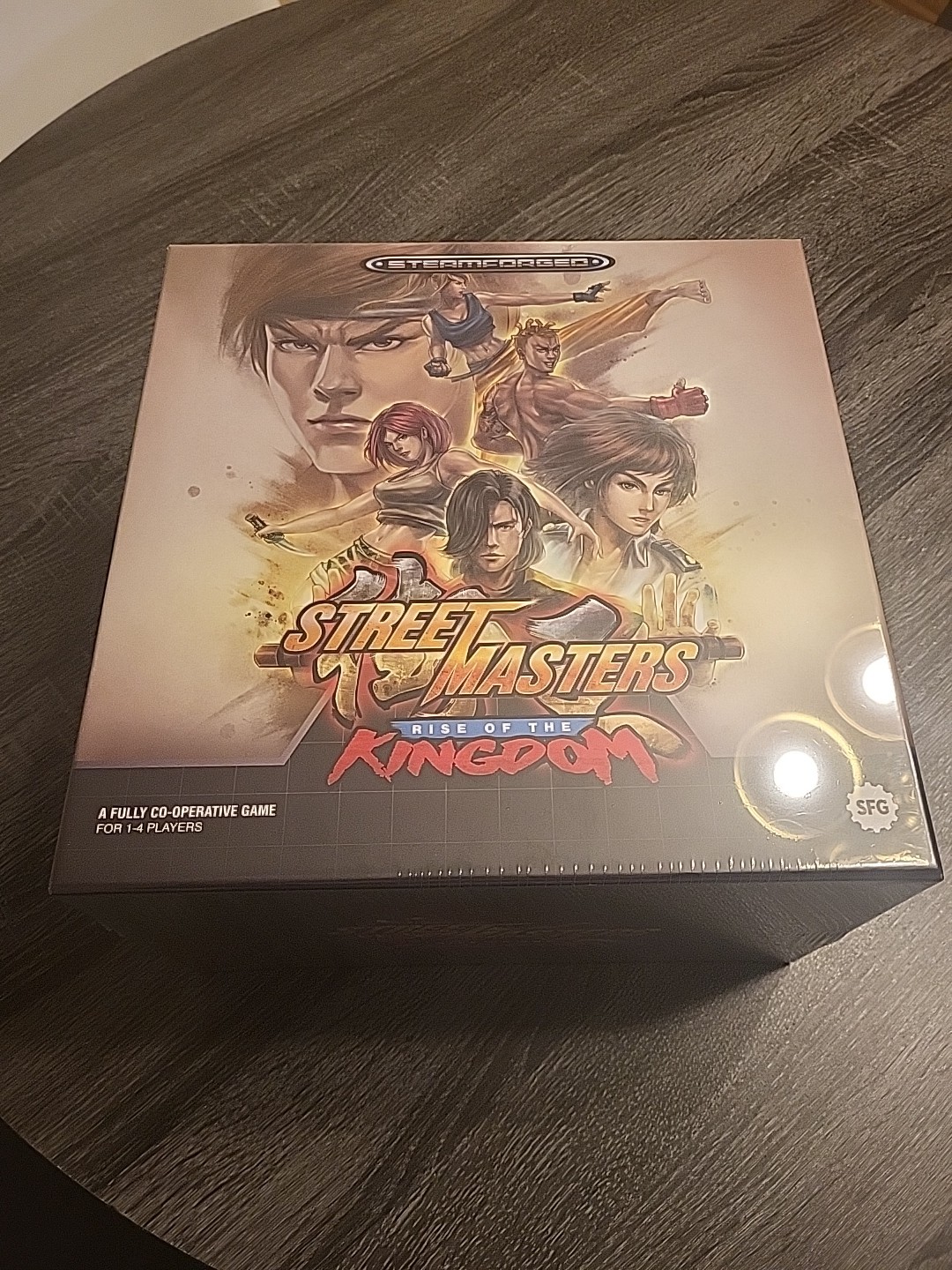 Street Masters Board Game Rise Of The Kingdom New KS Box