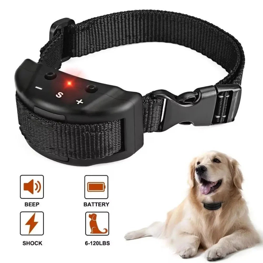 Automatic Anti Bark Barking Dog Shock Control Collar Device Large Medium Small