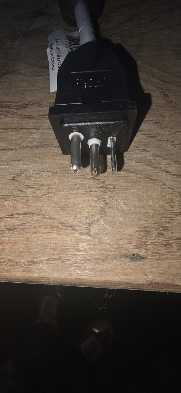 BAASP Hydrofarm Adapter Lamp plug Adapter